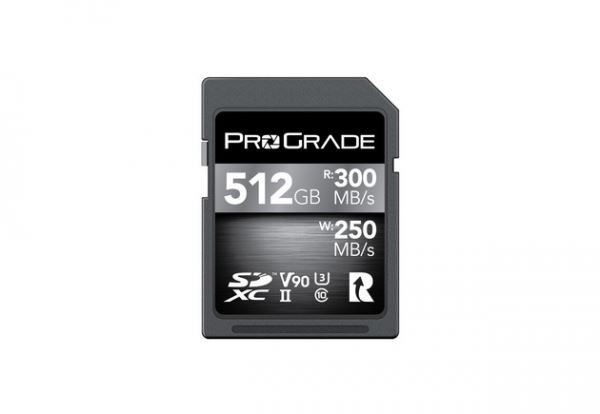 ProGrade Cobalt UHS-II SDXC: 512 ГБ и скорость до 300 МБ/с